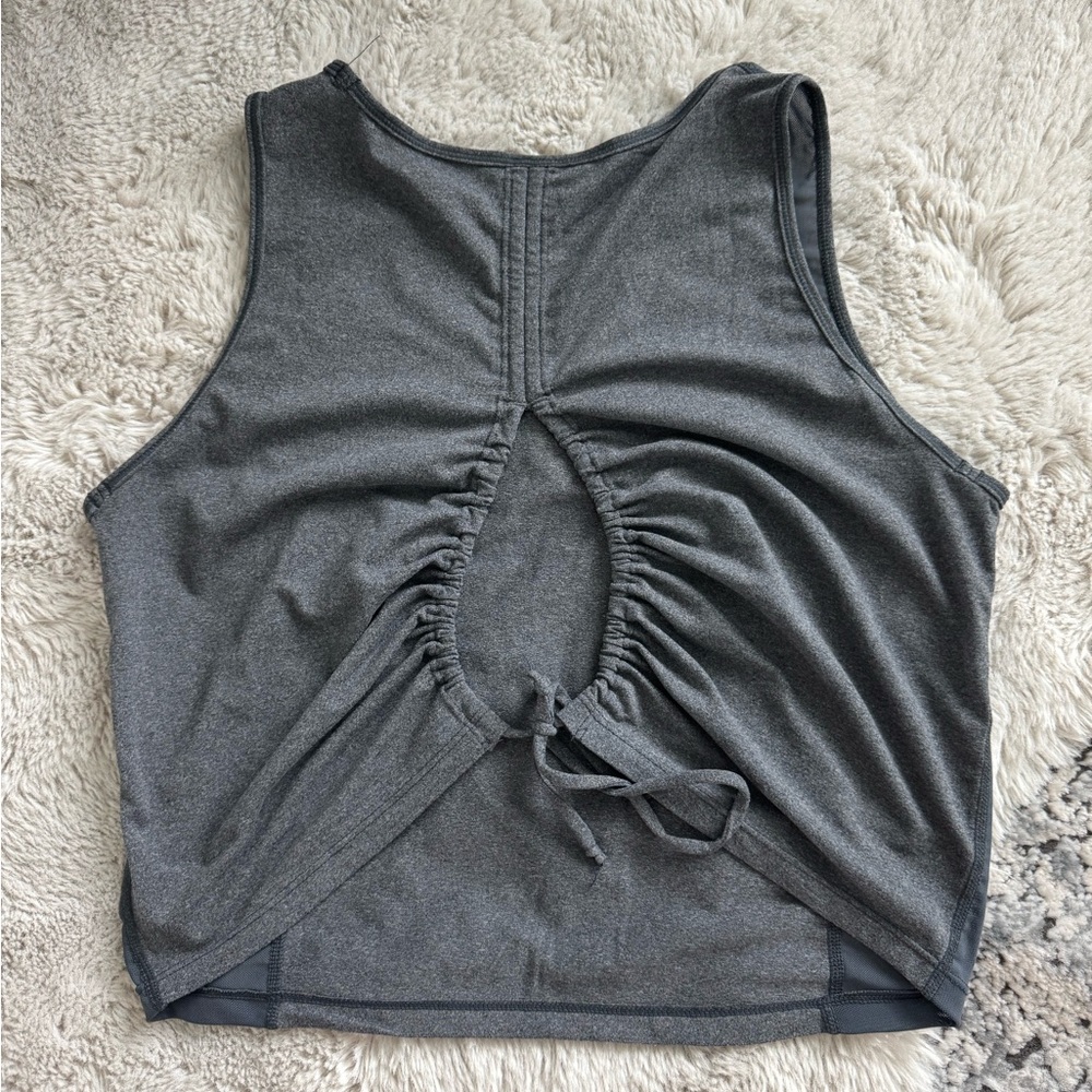Born Primitive grey mesh crop top size S - Picture 2 of 5